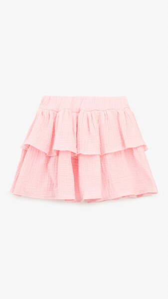 Купить Юбка однотонная для девочки Aura Style 5008-1 98 см Розовый Артикул: 2000999546600 Фото №1