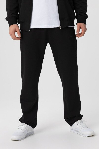 Спортивні штани чоловічі Tommy life 84508 4XL Чорний (2000989983729D)