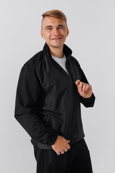 Купити Спортивний костюм чоловічий Escetic TK0022 2XL Чорний (2000990625915D) Артикул: 2000990625915 Фото №2