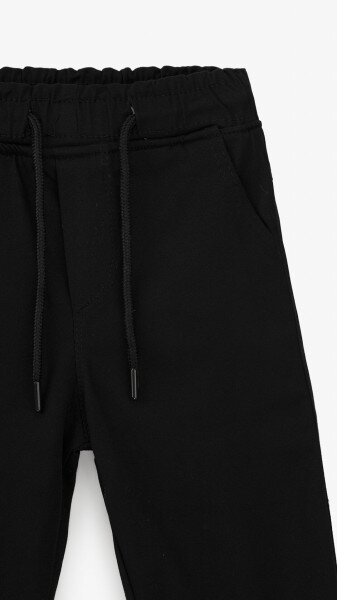 Купить Брюки однотонные для мальчика Pitiki 1001 98 см Черный Артикул: 2000999322709 Фото №2