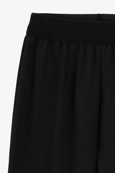 Купить Брюки зауженные однотонные женские SL 29 54 Черный Артикул: 2000990997227 Фото №3