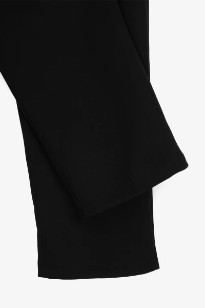 Купить Брюки зауженные однотонные женские SL 29 54 Черный Артикул: 2000990997227 Фото №4