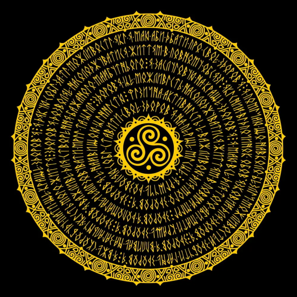 Суггестивная картина-мандала &quot;Здоров&#039;я&quot; 3 Mandala (health) (4823113872489)