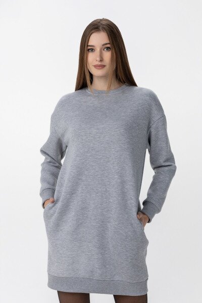 Сукня однотонна жіноча LAWA CTM WBC02333 XS Сірий