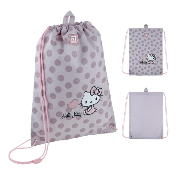 Сумка для форми та взуття для дівчинки Kite HK24-600M-1 Бежевий (4063276106346A)(SC)