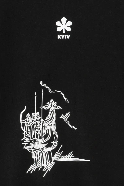 Купити Світшот дитячий з принтом FLK01KYIV 122 см Чорний Артикул: 2000990872074 Фото №3