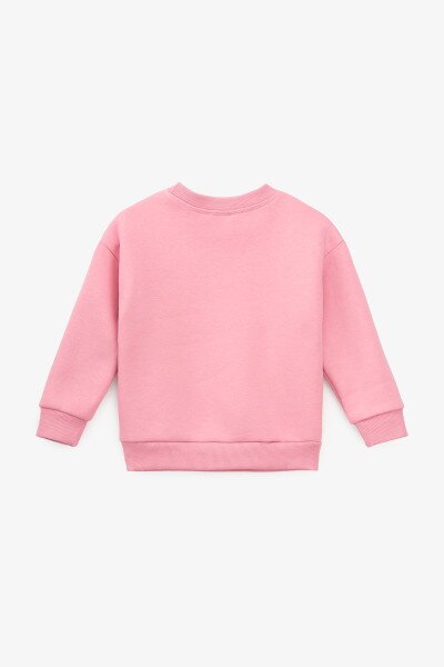 Купить Свитшот однотонный детский First Kids 3565 104 см Розовый Артикул: 2000990828538 Фото №4