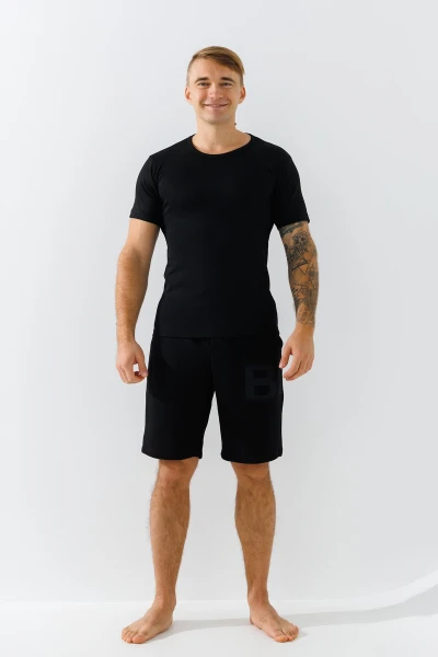 Купити Термофутболка чоловіча Ceylanoglu 2015-2 2XL Чорний (2000902899748W) Артикул: 2000902899748 Фото №3