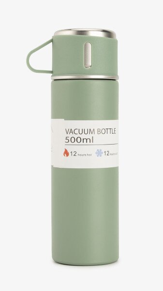 Купити Термос WYCJ-002 500 мл Оливковий Артикул: 2000999398322 Фото №1