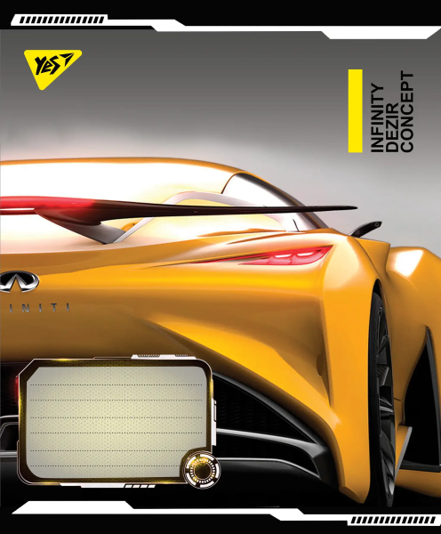 Зошит учнівський &quot;Dezir concept&quot; YES 766305 12 арк. (4823092274656)(SC)