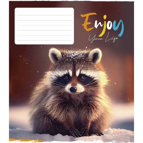 Зошит учнівський &quot;Engoy your life&quot; Школярик 012-3252C 12 арк. (482000647045603252)(SC)
