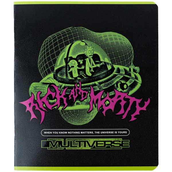 Зошит учнівський &quot;Rick &amp; Morty&quot; Kite RM24-259 48 арк. (4063276212542)(SC)