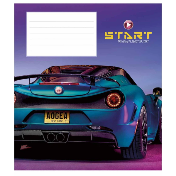Зошит учнівський &quot;Start the game&quot; Школярик 012-3231K 12 арк. (482000647043203231)(SC)