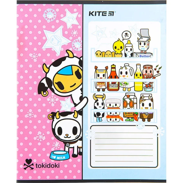 Зошит учнівський &quot;Tokidoki&quot; Kite TK22-235 12 арк. (4063276128720)(SC)