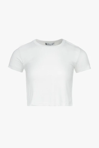 Топ однотонний жіночий  200284-2 L/XL Білий