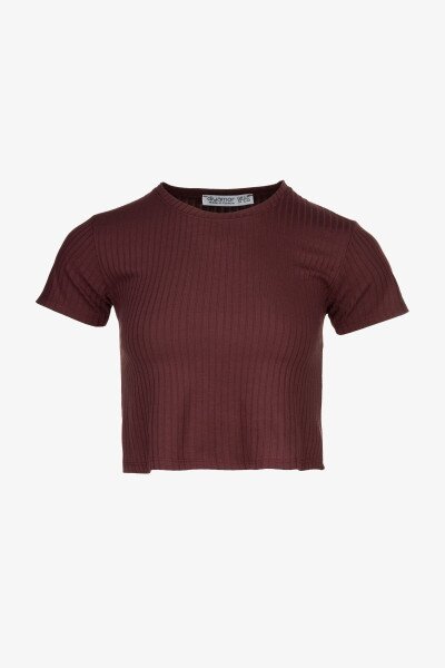 Топ однотонный женский 200284 L/XL Бордовый