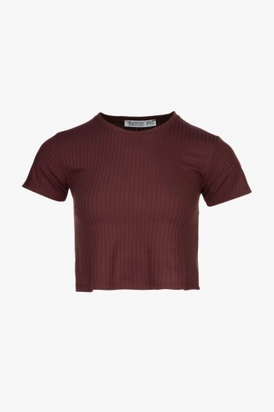 Топ однотонний жіночий  200284 L/XL Бордовий