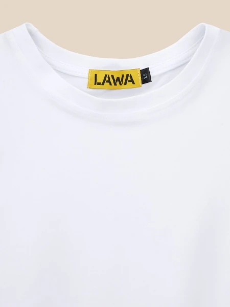 Купить Топ однотонный женский LAWA WTC02497 XS Белый Артикул: 2000999633928 Фото №2