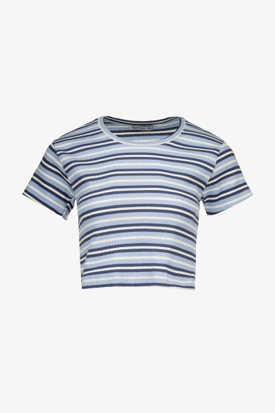 Топ з візерунком жіночий  2402 L/XL Блакитний