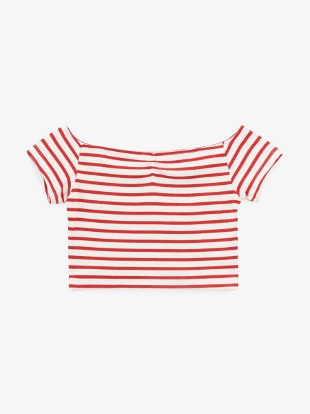 Купить Топ с узором женский GENUA G01133-0005 XS Красный Артикул: 2000999596773 Фото №1
