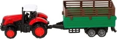 Купить Игрушка Трактор с прицепом DIY TOYS CJ-4067772 Красный Артикул: 2000999383908 Фото №1
