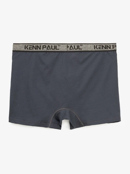 Купити Труси чоловічі KENN PAUL 1014 3XL Сірий Артикул: 2000999575594 Фото №3