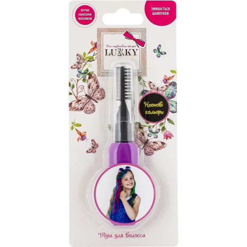 Купити Туш для волосся дитяча Lukky T15394 Фіолетовий Артикул: 4895240753948 Фото №1