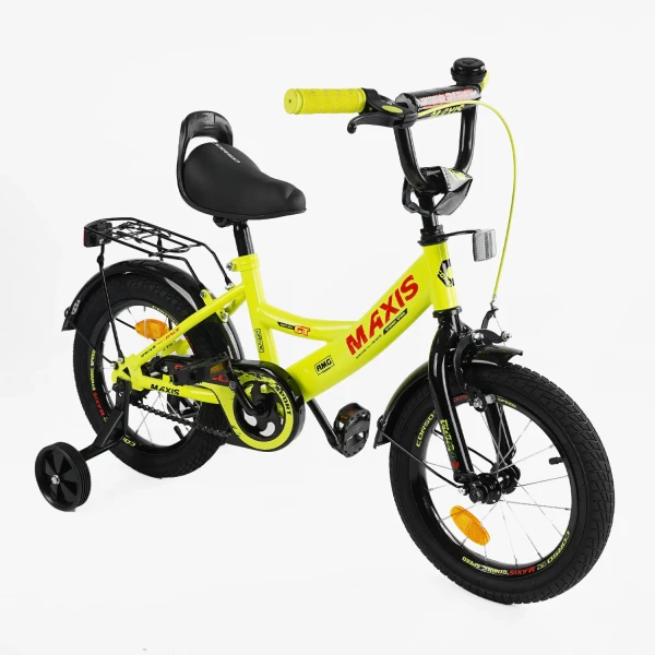 Купити Велосипед 2-х колісний дитячий CORSO MAXIS CL-14663 14" Різнокольоровий Артикул: 2000999601347 Фото №1