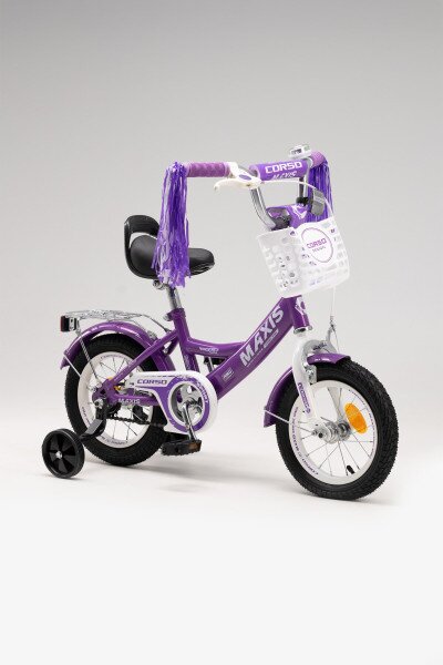 Велосипед дитячий &quot;CORSO&quot; MAXIS CL-12170 12&quot; Бузковий