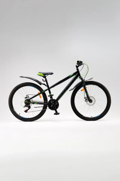 Купить Велосипед SPELLI MASTER 26» Черно-зеленый с серым Артикул: 2000990883568 Фото №2