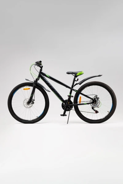 Купить Велосипед SPELLI MASTER 26» Черно-зеленый с серым Артикул: 2000990883568 Фото №4