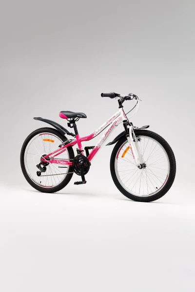 Велосипед SPELLI PRINCESS V-brake 24» Бело-розовый