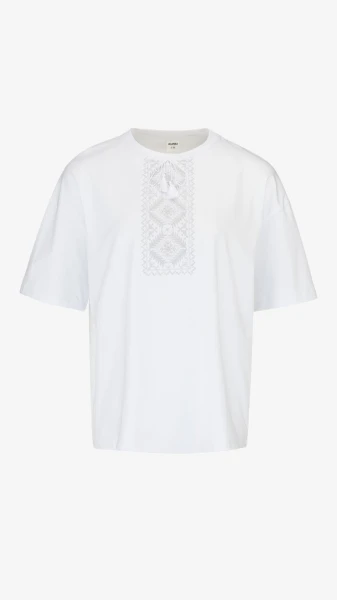 Вышиванка футболка женская Melanika G-99 L/XL Белый