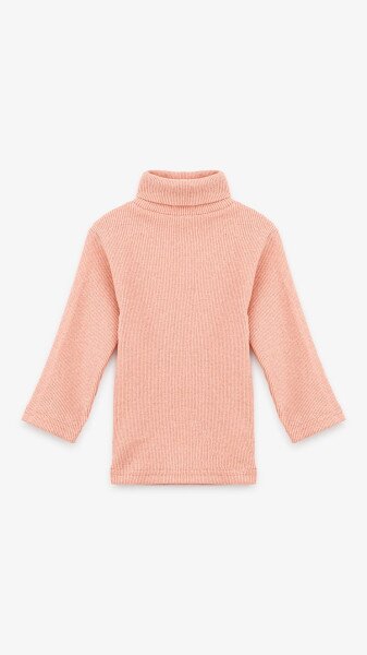 Купити Водолазка однотонна дитяча Happy Kids 14 80 см Рожевий Артикул: 2000999300813 Фото №1