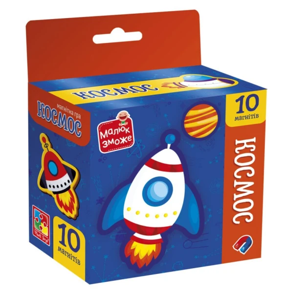 Игра развивающая Vladi Toys набор магнитов «Космос» VT3106-34 Разноцветный