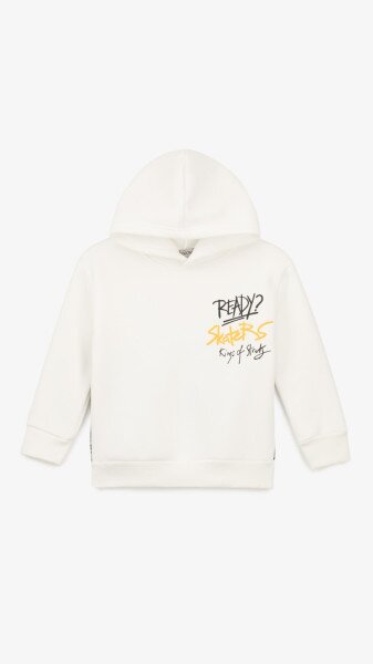 Купить Худи с принтом для девочки First Kids M-193 116 см Молочный Артикул: 2000999198748 Фото №1