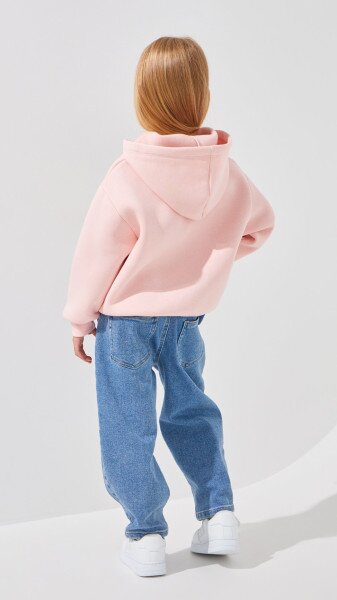 Купить Худи с принтом для девочки First Kids M-202 92 см Розовый Артикул: 2000999199158 Фото №4