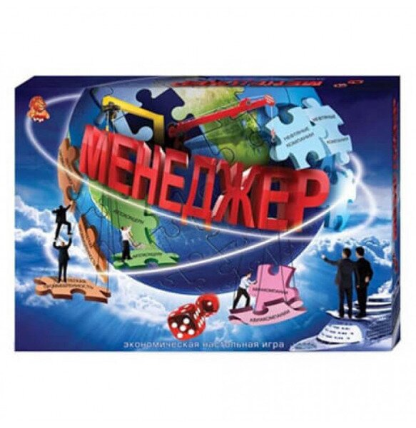 Купити Настільна гра "Менеджер" Danko Toys DTG7-U Різнокольоровий Артикул: 2400673854012 Фото №1