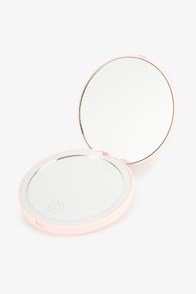Дзеркало дитяче Led 35299-1 Рожевий