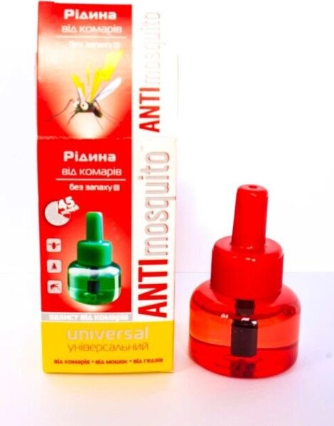 Рідина від комарів Anti mosquito 41024 45 ночей 30 мл (4820055141024)