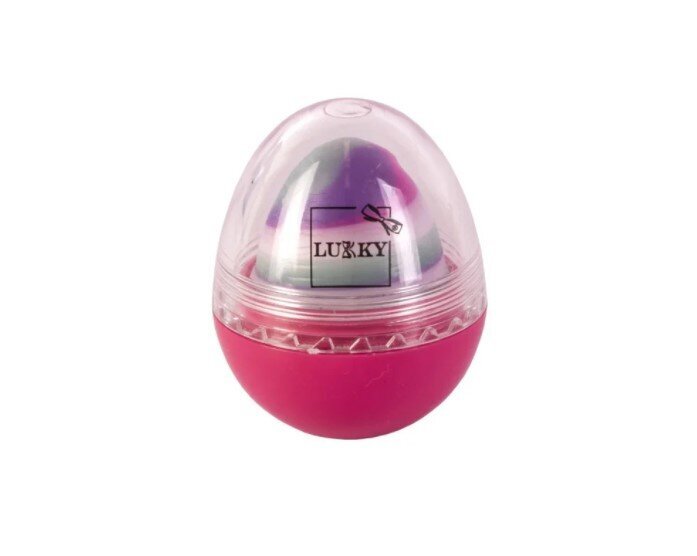 Бальзам для губ-яйцо Lukky Малиновый щербет 10 г T11936 (4895240719364)  Фото №1