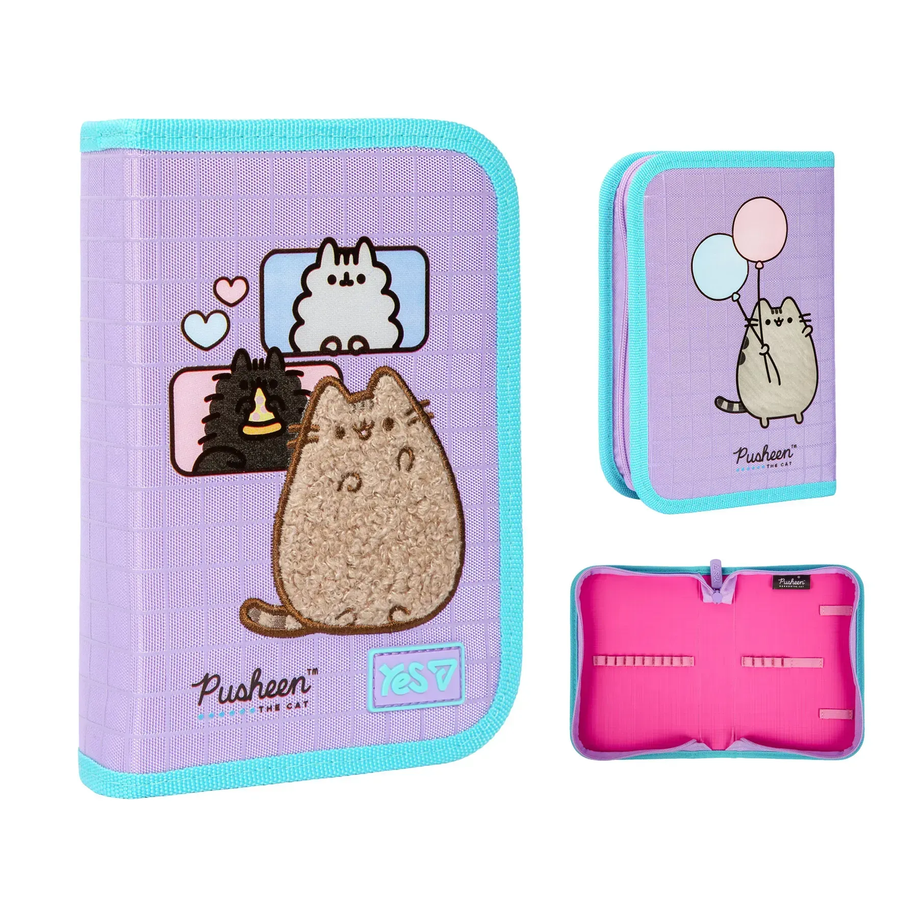 Купити Пенал твердий одинарний Pusheen Summer Yes 533720 Різнокольоровий Артикул: 5056574462442 Фото повноекранне №1