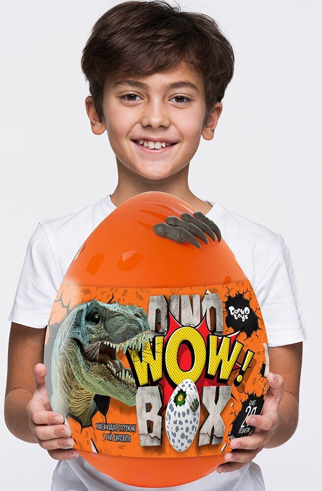 Креативна творчість &quot;Dino WOW Box&quot; укр (2) DWB-01-01U (2000903606604)(SN)  Фото №1
