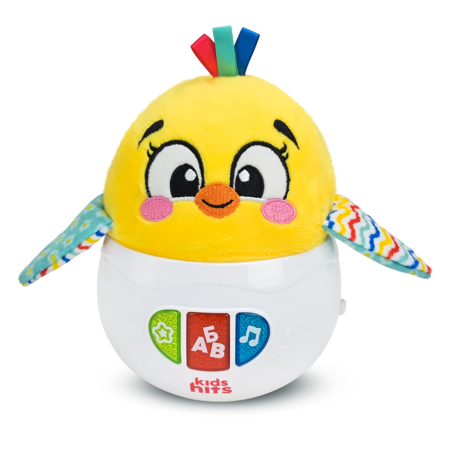 Купити Іграшка Неваляшка Курча Kids Hits KH64/002 Різнокольоровий Артикул: 4897126756005 Фото повноекранне №2