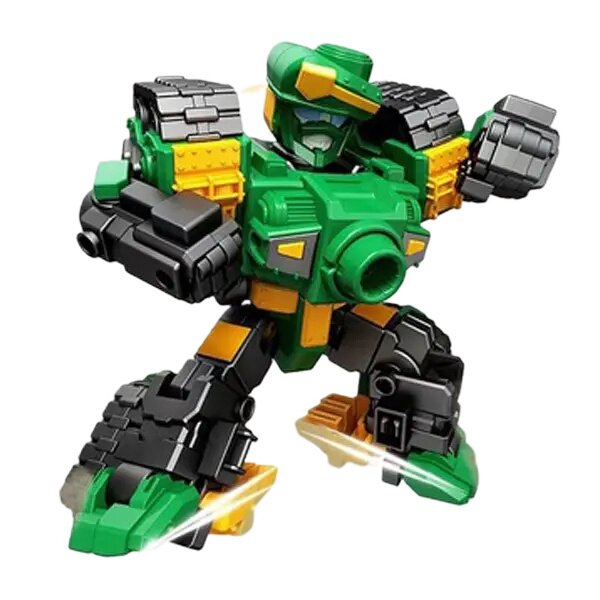 Купити Іграшка Робот-трансформер Танк DIY TOYS CJ-2290463 Зелений Артикул: 6900068961043 Фото повноекранне №1