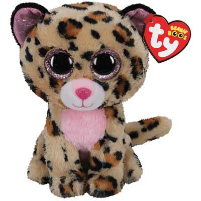 М&#039;яка іграшка TY Beanie Boos Леопард &quot;LIVVIE&quot; 36490 25 см Різнокольоровий