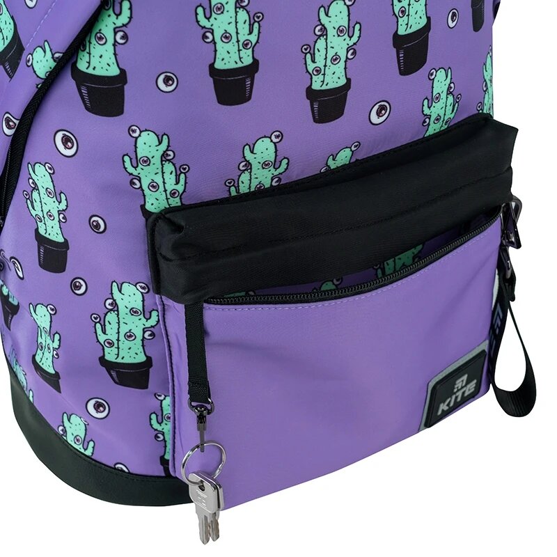 Рюкзак подростковый для девочки KITE K24-910M-3 Фиолетовый (4063276123695A)(SC)  Фото №8