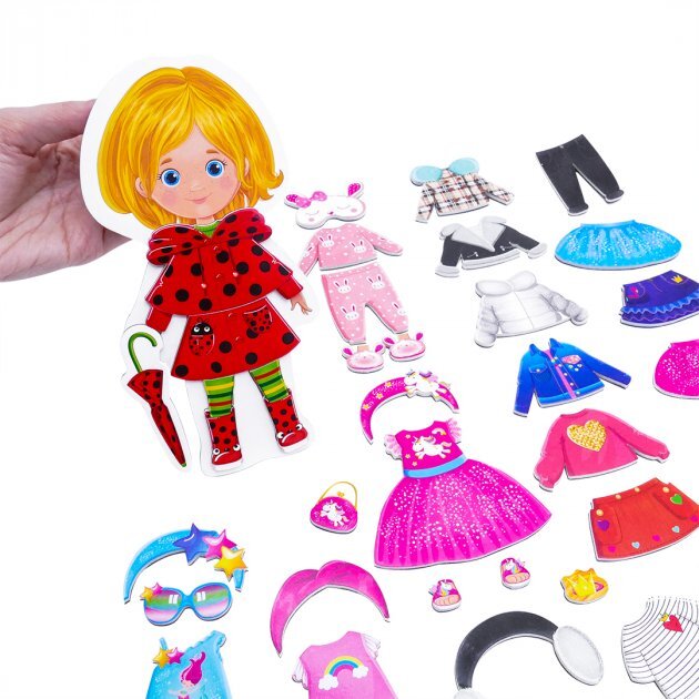 Магнітна одягалка &quot;Trendy girl&quot; Vladi Toys VT3702-23  Фото №2