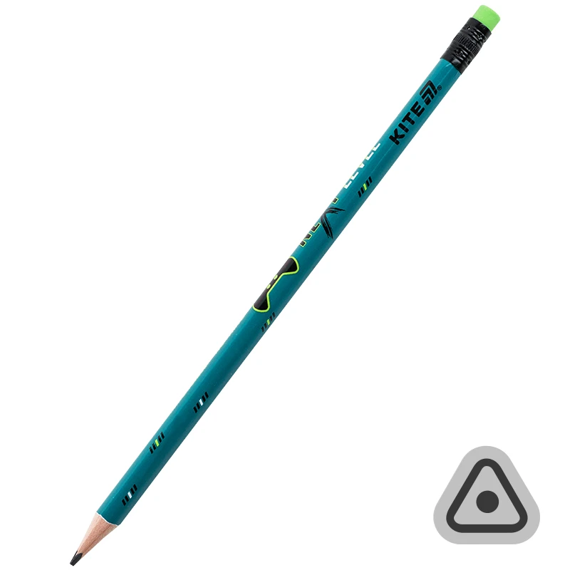 Купити Олівець графітний з гумкою Kite Next Level K26-046-2 Різнокольоровий Артикул: 4063276348791 Фото повноекранне №1