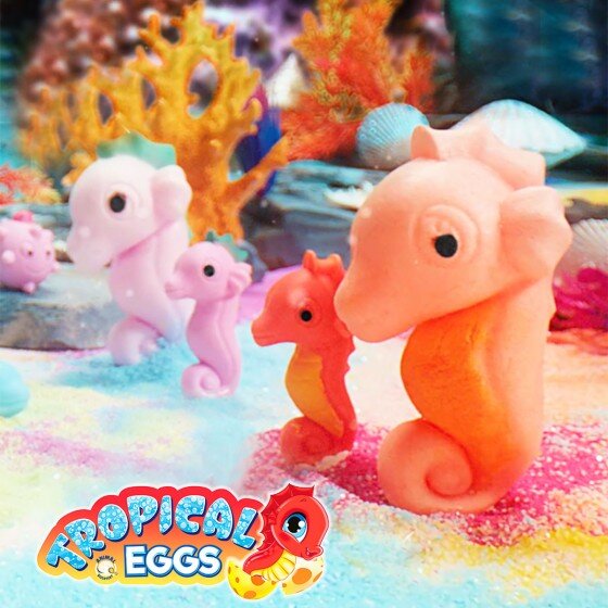 Игрушка, растущая в яйце «Tropical Eggs» - ЖИЗНИ ТРОПИЧНЫХ МОРЕЙ 77/CN-2020 (9772465060325)  Фото №3